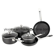 Küchenartikel Hard Anodize Aluminium Kochgeschirr, Non-Stick Coating Kochgeschirr Set